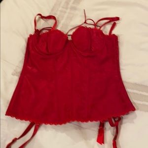 Red corset